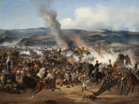 ライプツィヒの戦いの風景